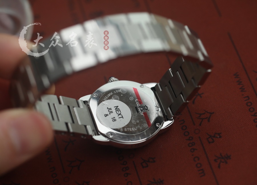 卡地亞伦敦RONDE DE CARTIER SOLO系列W6701004女士復刻表銷售 第7张