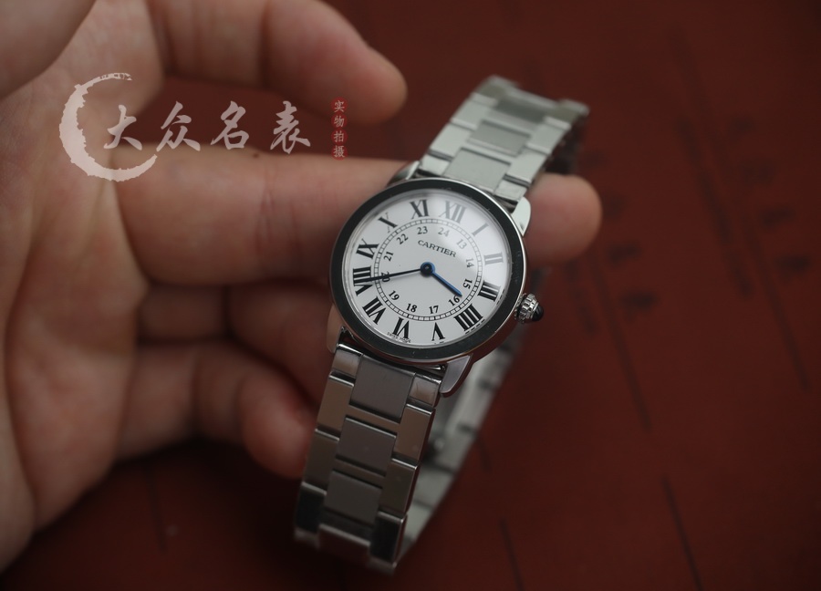 卡地亞伦敦RONDE DE CARTIER SOLO系列W6701004女士復刻表銷售 第1张