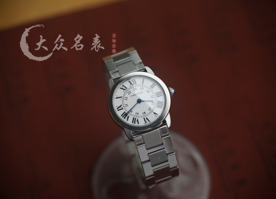 卡地亞伦敦RONDE DE CARTIER SOLO系列W6701004女士復刻表銷售 第2张