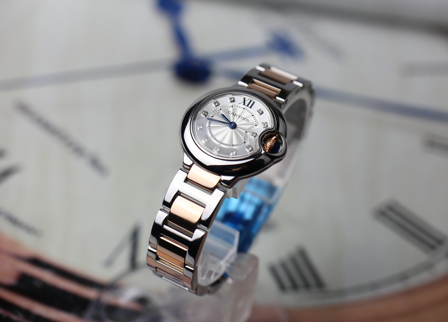V6廠藍氣球小號間玫瑰金鋼帶款WE902030（28mm） 第1张