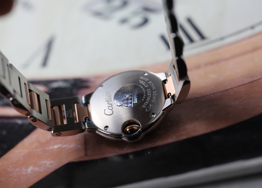 V6廠藍氣球小號間玫瑰金鋼帶款WE902030（28mm） 第8张
