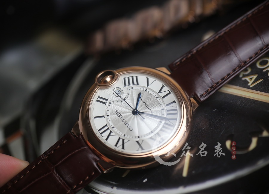 AF廠卡地亞藍氣球玫瑰金WGBB0017男士復刻表銷售（42mm） 第6张