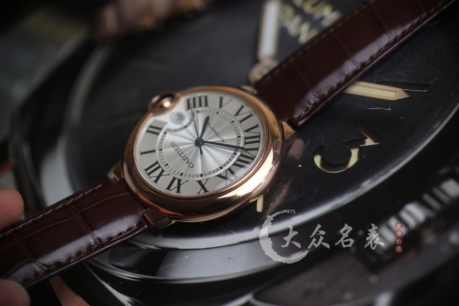 AF廠卡地亞藍氣球玫瑰金WGBB0017男士復刻表銷售（42mm） 第2张