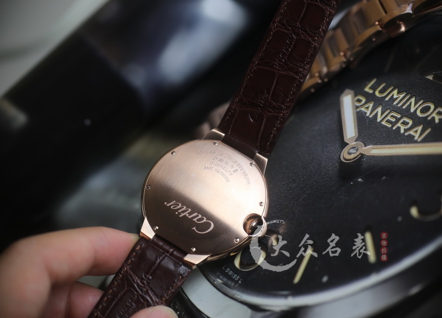 AF廠卡地亞藍氣球玫瑰金WGBB0017男士復刻表銷售（42mm） 第7张