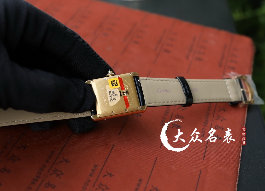 卡地亞坦克系列WGTA0091女裝復刻表（33.7*25.5mm） 第9张