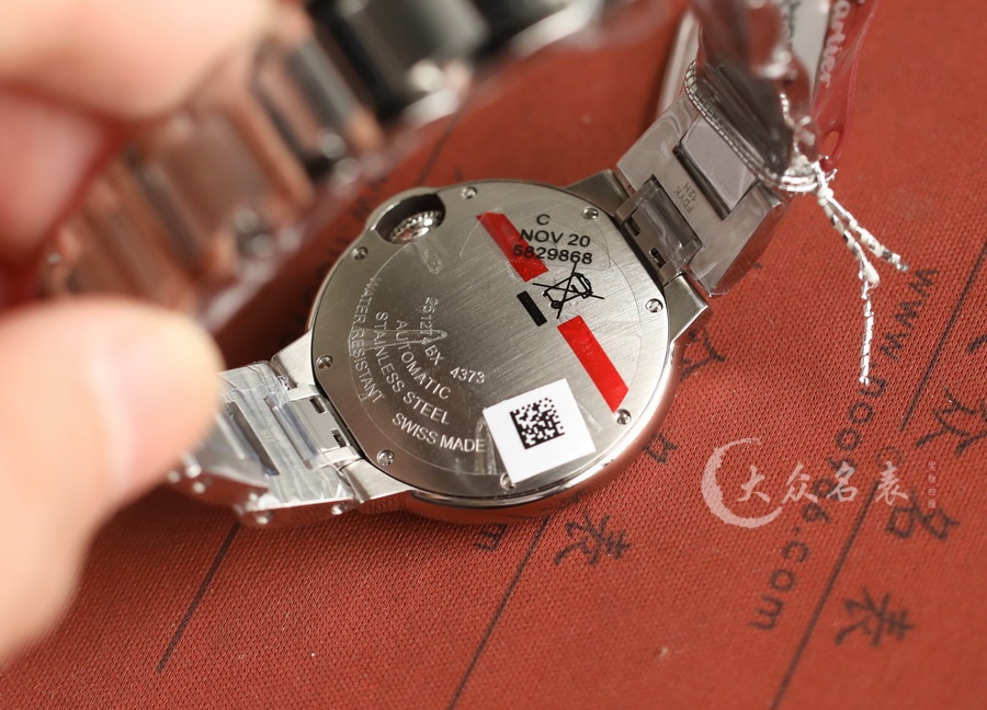 AF廠卡地亞藍氣球冰藍WSBB0062女表（33mm） 第8张