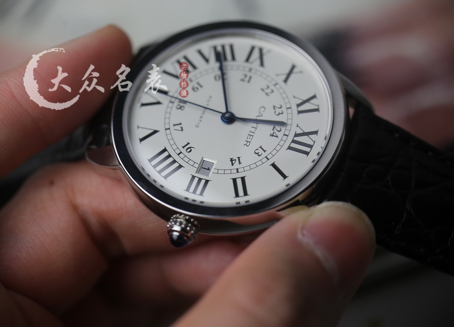 卡地亞RONDE DE CARTIER系列WSRN0022男士復刻表（42mm） 第7张