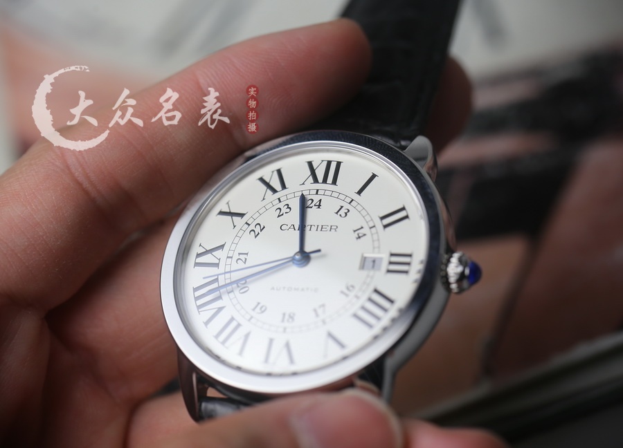 卡地亞RONDE DE CARTIER系列WSRN0022男士復刻表（42mm） 第6张