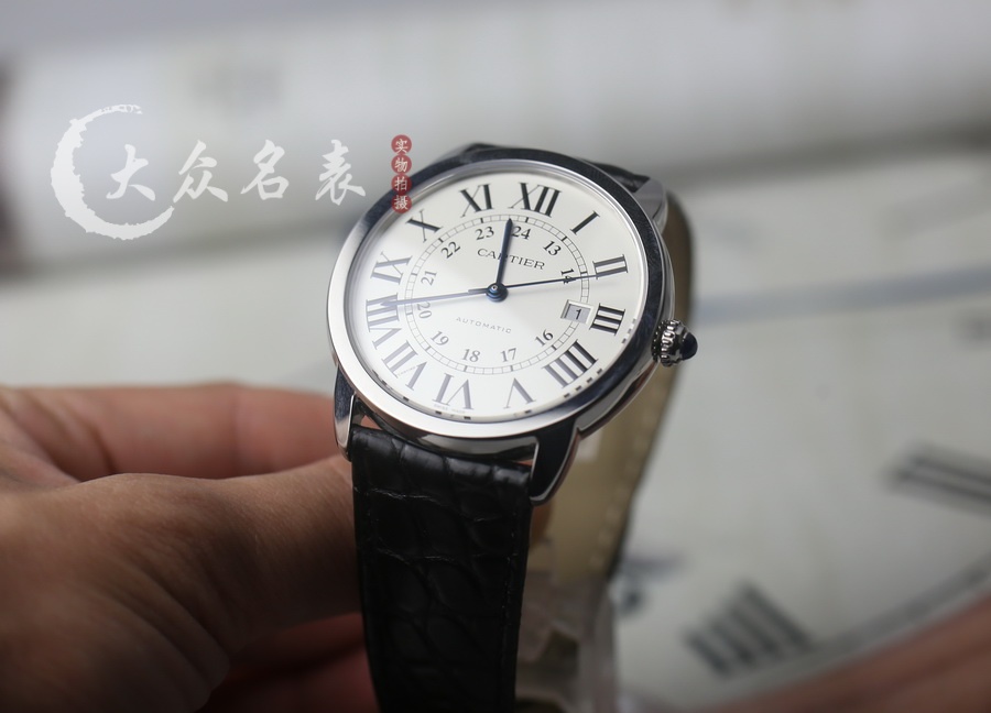 卡地亞RONDE DE CARTIER系列WSRN0022男士復刻表（42mm） 第2张