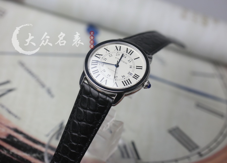 卡地亞RONDE DE CARTIER系列WSRN0022男士復刻表（42mm） 第3张