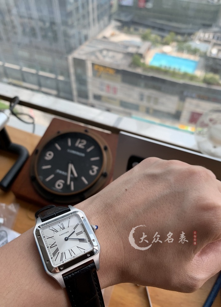 卡地亞山度士系列WSSA0023（小號）復刻表（38mm） 第6张
