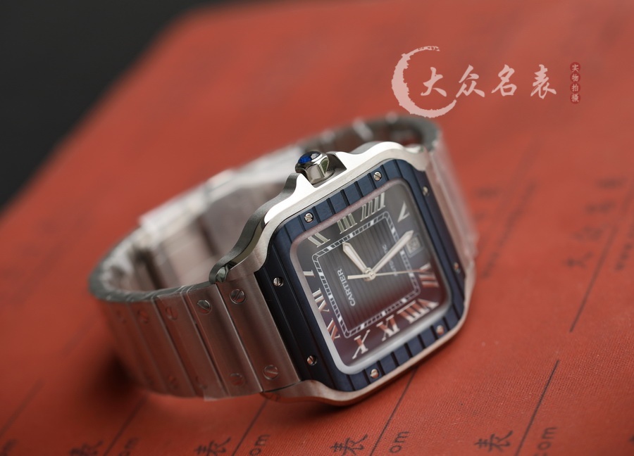 BV廠卡地亞山度士WSSA0048復刻表銷售（39.8mm） 第7张