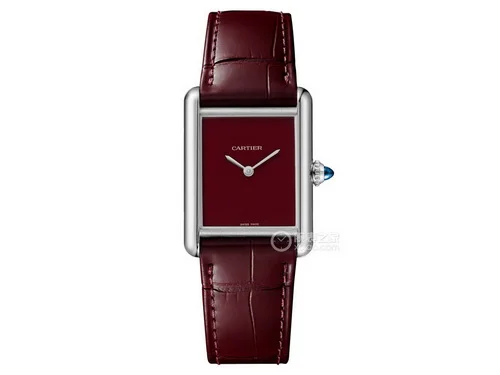 卡地亞坦克TANK MUST WSTA0054女裝復刻表（33.7 x 25.5mm）