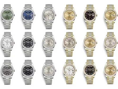 40mm劳力士星期日历型套图