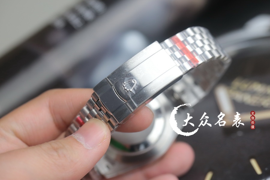 C廠/Clean廠勞力士日誌m126334-0012黑面鑲鉆（41mm） 第12张