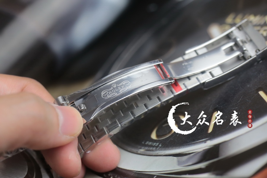 C廠/Clean廠勞力士日誌m126334-0012黑面鑲鉆（41mm） 第9张
