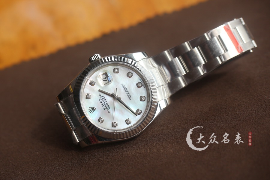 C廠/Clean廠勞力士日誌m126334-0020貝殼面（41mm） 第2张