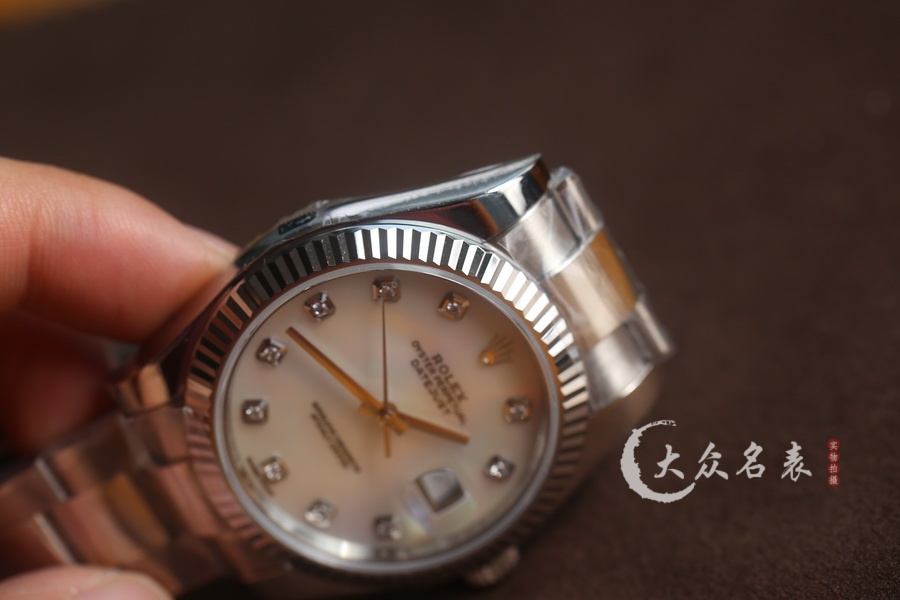 C廠/Clean廠勞力士日誌m126334-0020貝殼面（41mm） 第9张