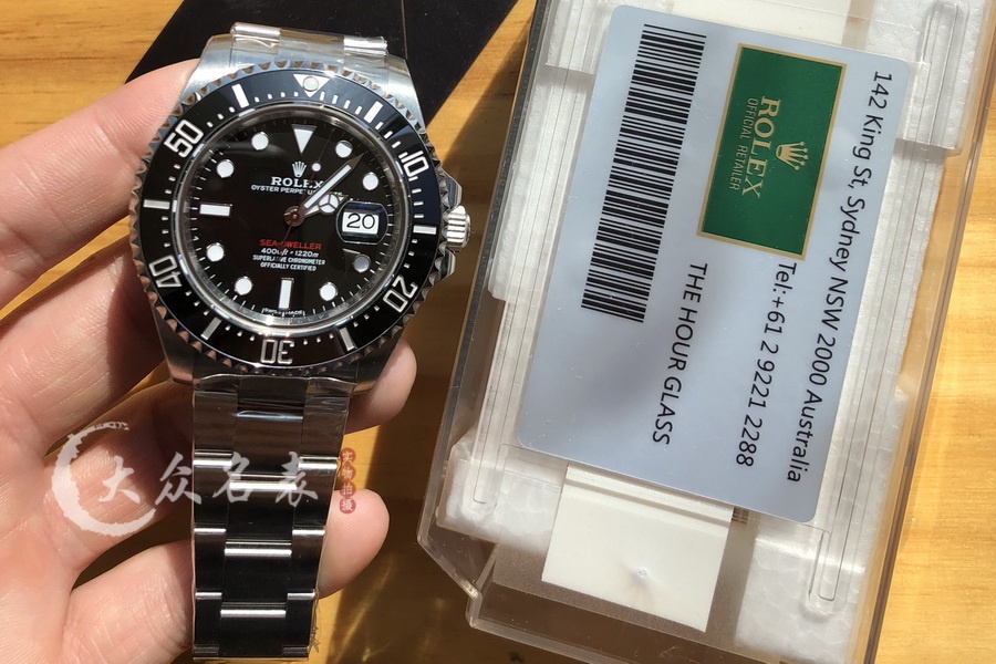 VS廠勞力士海使型m126600-0001復刻表（單紅鬼王）（43mm） 第2张