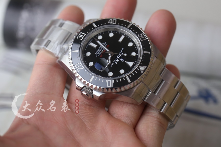VS廠勞力士海使型m126600-0001復刻表（單紅鬼王）（43mm） 第3张
