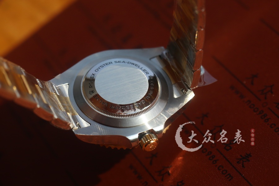 VS廠勞力士海使型m126603-0001間金復刻表（43mm） 第12张