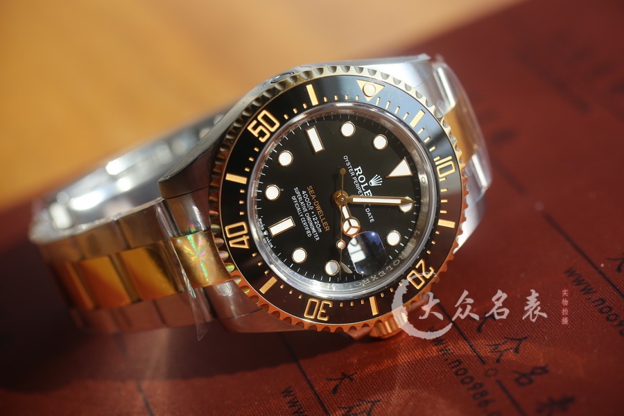 VS廠勞力士海使型m126603-0001間金復刻表（43mm） 第2张