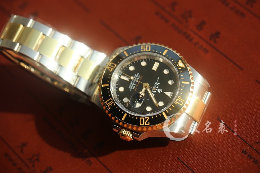 VS廠勞力士海使型m126603-0001間金復刻表（43mm） 第3张