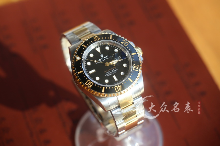 VS廠勞力士海使型m126603-0001間金復刻表（43mm） 第1张