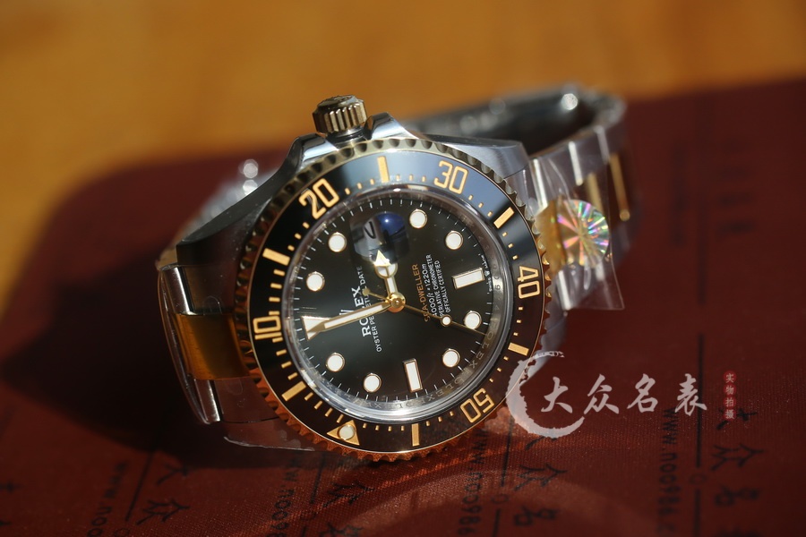 VS廠勞力士海使型m126603-0001間金復刻表（43mm） 第9张