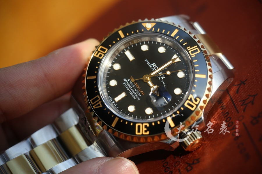 VS廠勞力士海使型m126603-0001間金復刻表（43mm） 第10张