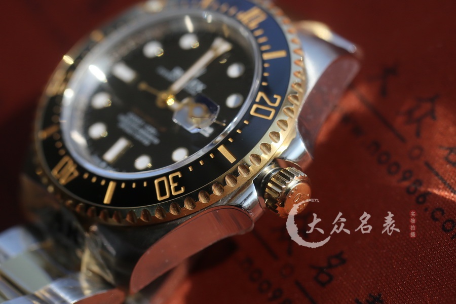 VS廠勞力士海使型m126603-0001間金復刻表（43mm） 第5张