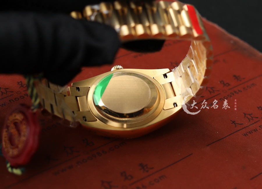 勞力士星期日歷型m128238-0069(煙熏綠)復刻表（36mm） 第9张