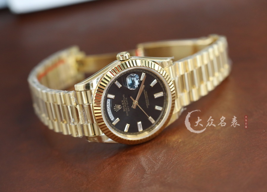 勞力士星期日歷型m228238-0059(黑冰糖)復刻表（40mm） 第5张