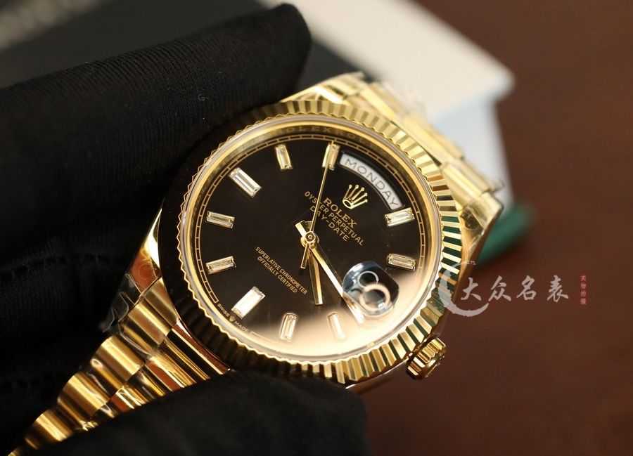 勞力士星期日歷型m228238-0059(黑冰糖)復刻表（40mm） 第8张