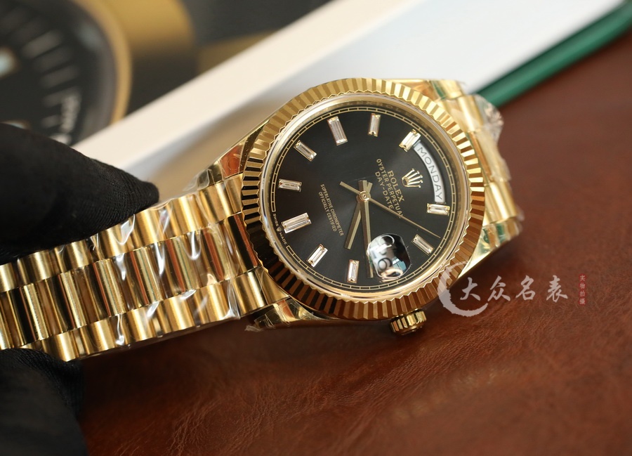 勞力士星期日歷型m228238-0059(黑冰糖)復刻表（40mm） 第6张