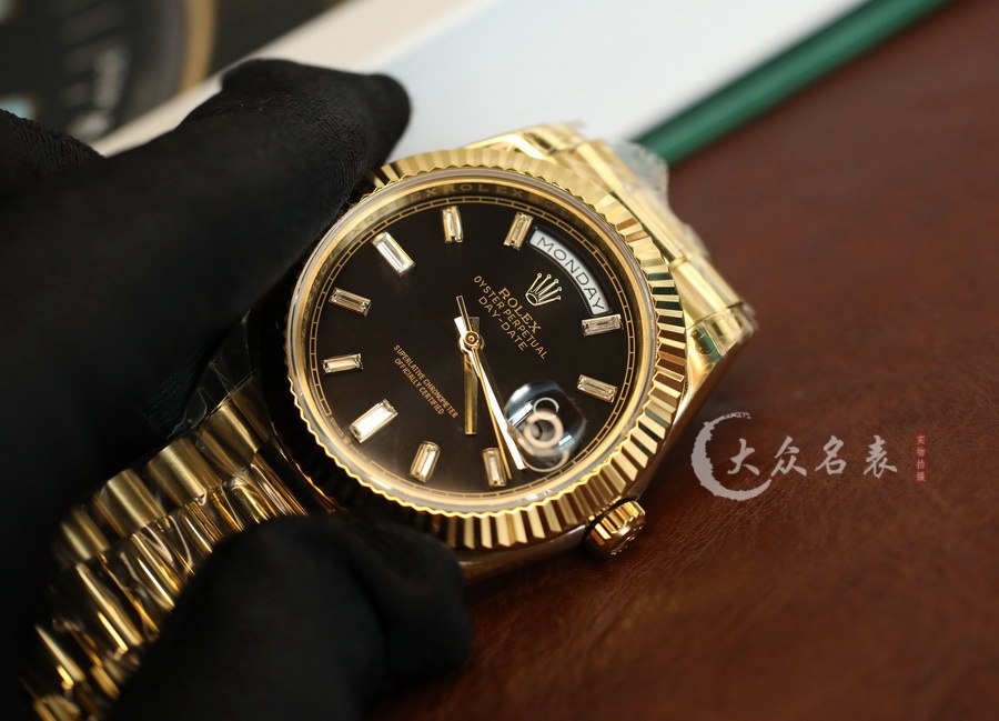 勞力士星期日歷型m228238-0059(黑冰糖)復刻表（40mm） 第7张