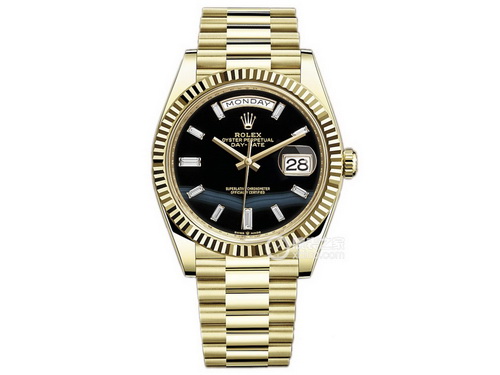 勞力士星期日歷型m228238-0059(黑冰糖)復刻表（40mm）