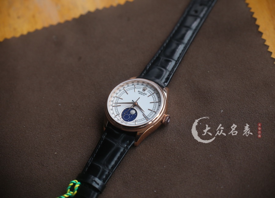 KZ廠勞力士切利尼m50535-0002月相復刻表銷售（39mm） 第2张