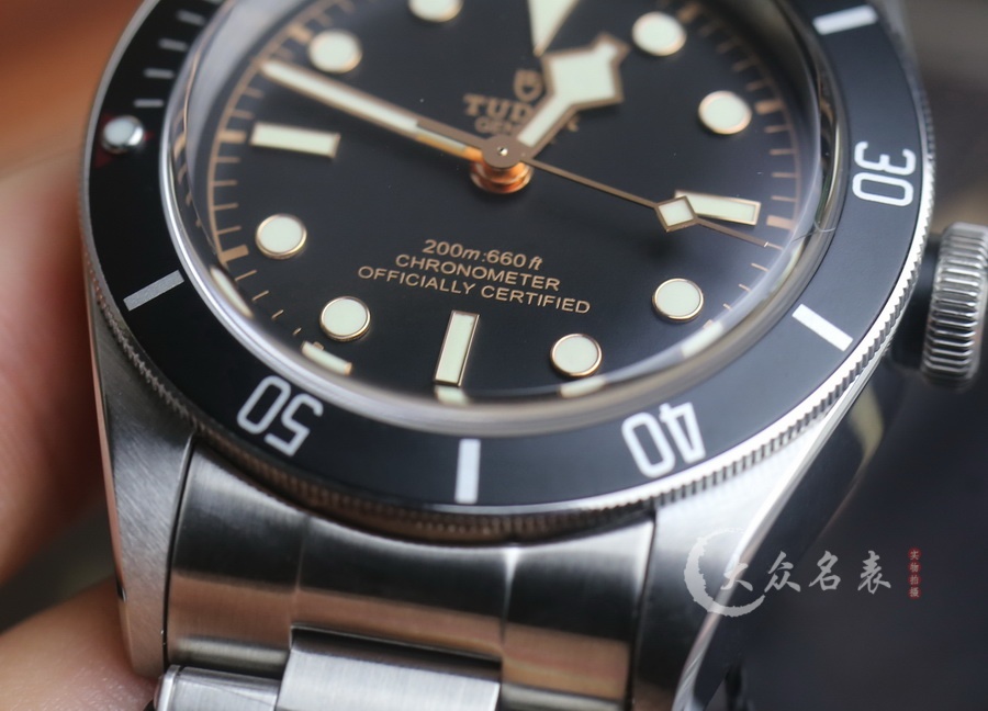 ZF廠帝舵碧灣小黑花復刻表銷售（41mm） 第7张