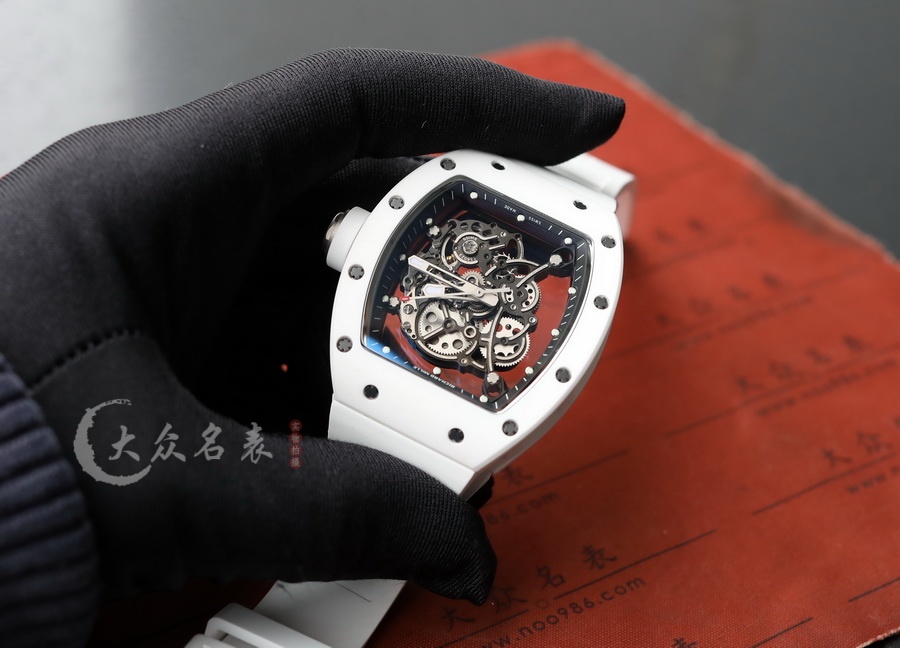 ZF廠RICHARD MILLE 理查德米勒 RM055白陶瓷復刻表（42.7mm） 第3张