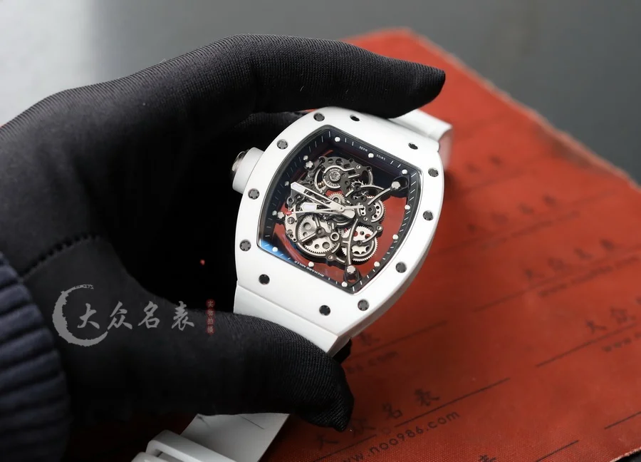 ZF廠RICHARD MILLE 理查德米勒 RM055白陶瓷復刻表(42.7mm) 第3张
