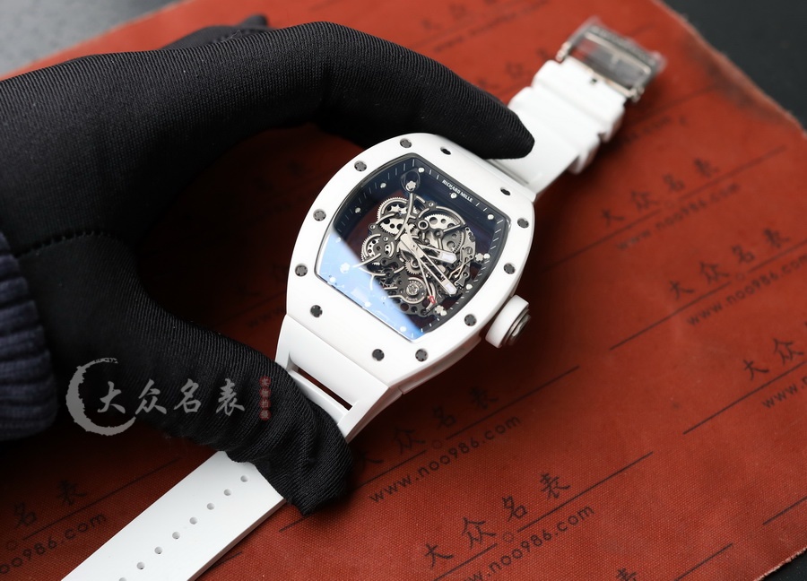 ZF廠RICHARD MILLE 理查德米勒 RM055白陶瓷復刻表（42.7mm） 第4张