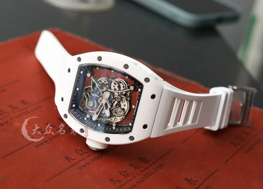 ZF廠RICHARD MILLE 理查德米勒 RM055白陶瓷復刻表(42.7mm) 第6张