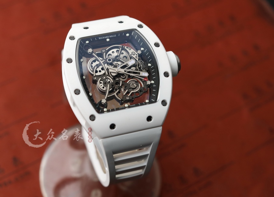 ZF廠RICHARD MILLE 理查德米勒 RM055白陶瓷復刻表（42.7mm） 第1张