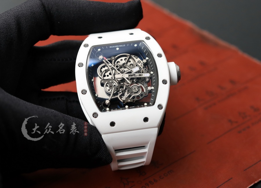 ZF廠RICHARD MILLE 理查德米勒 RM055白陶瓷復刻表（42.7mm） 第2张