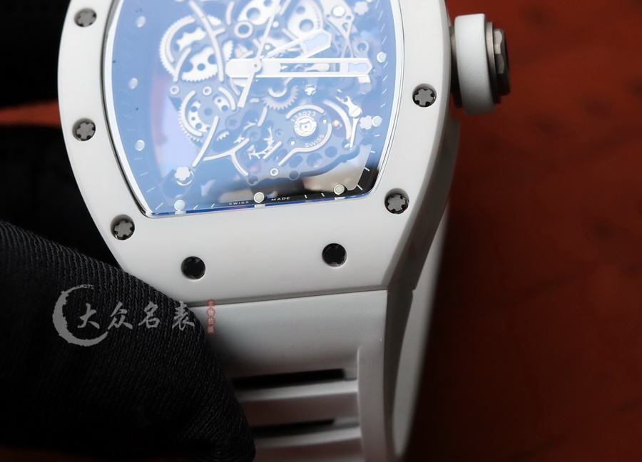 ZF廠RICHARD MILLE 理查德米勒 RM055白陶瓷復刻表（42.7mm） 第8张