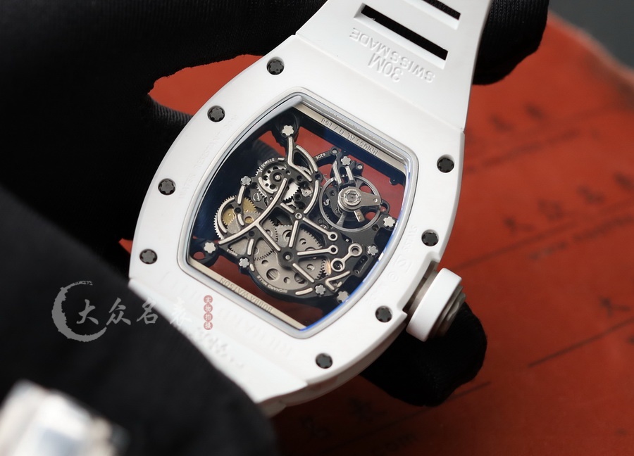 ZF廠RICHARD MILLE 理查德米勒 RM055白陶瓷復刻表（42.7mm） 第10张