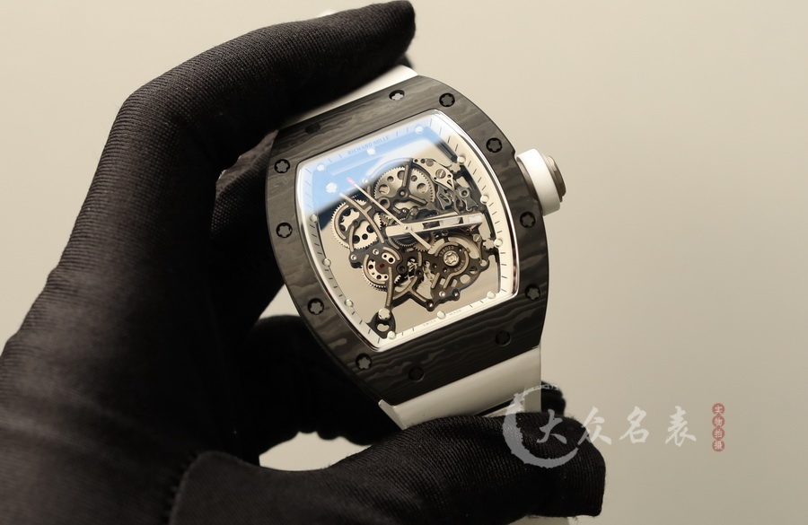 ZF厂RICHARD MILLE 理查德米勒 RM055碳纤维复刻表（42.7mm） 第4张