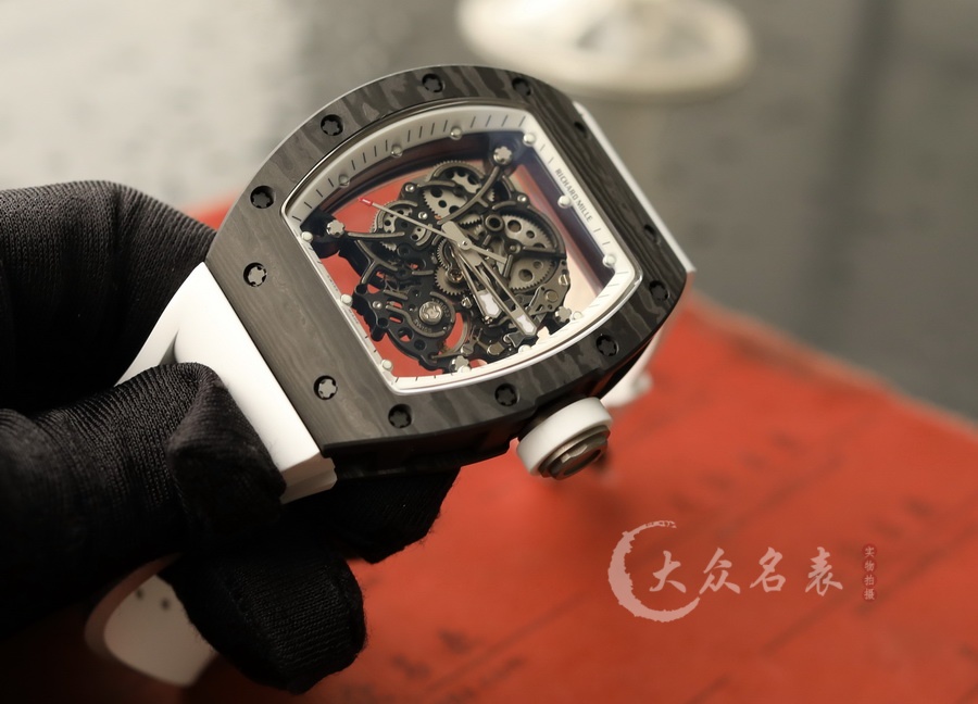 ZF厂RICHARD MILLE 理查德米勒 RM055碳纤维复刻表（42.7mm） 第2张