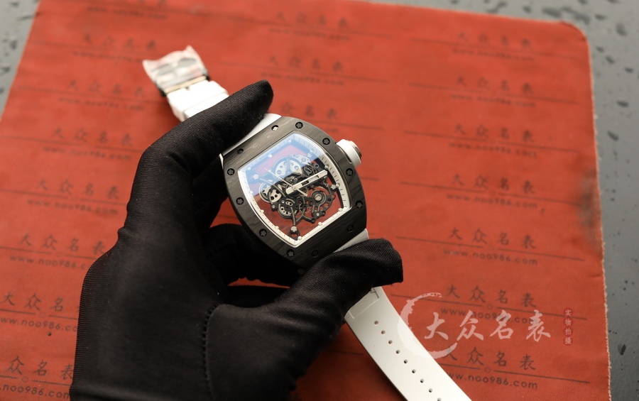 ZF厂RICHARD MILLE 理查德米勒 RM055碳纤维复刻表（42.7mm） 第6张